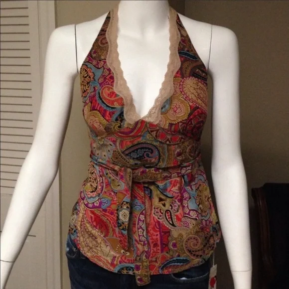 Bebe halter blouse - Picture 1 of 2